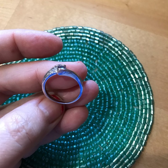 Sapphire and 14k (stamped) - Picture 4 of 6